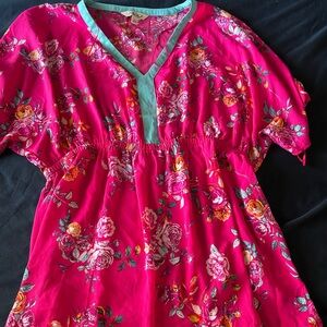 The Pioneer Woman Pink Floral Top